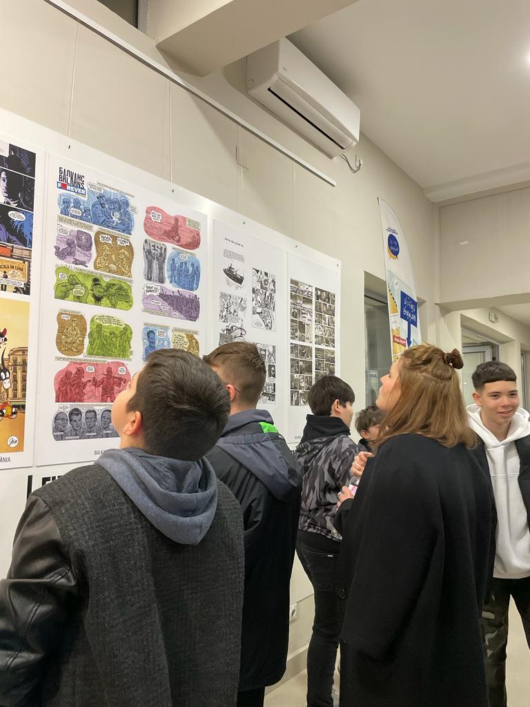Expoziția ,,CAN for Balkans”, realizată la Brașov, itinerată în Macedonia de Nord.