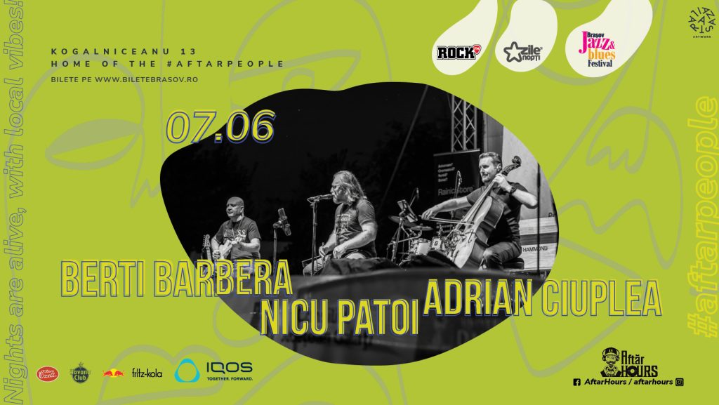 Mid-Week Live | Berti Barbera, Nicu Patoi, Adrian Ciuplea @ Aftăr Hours Brașov