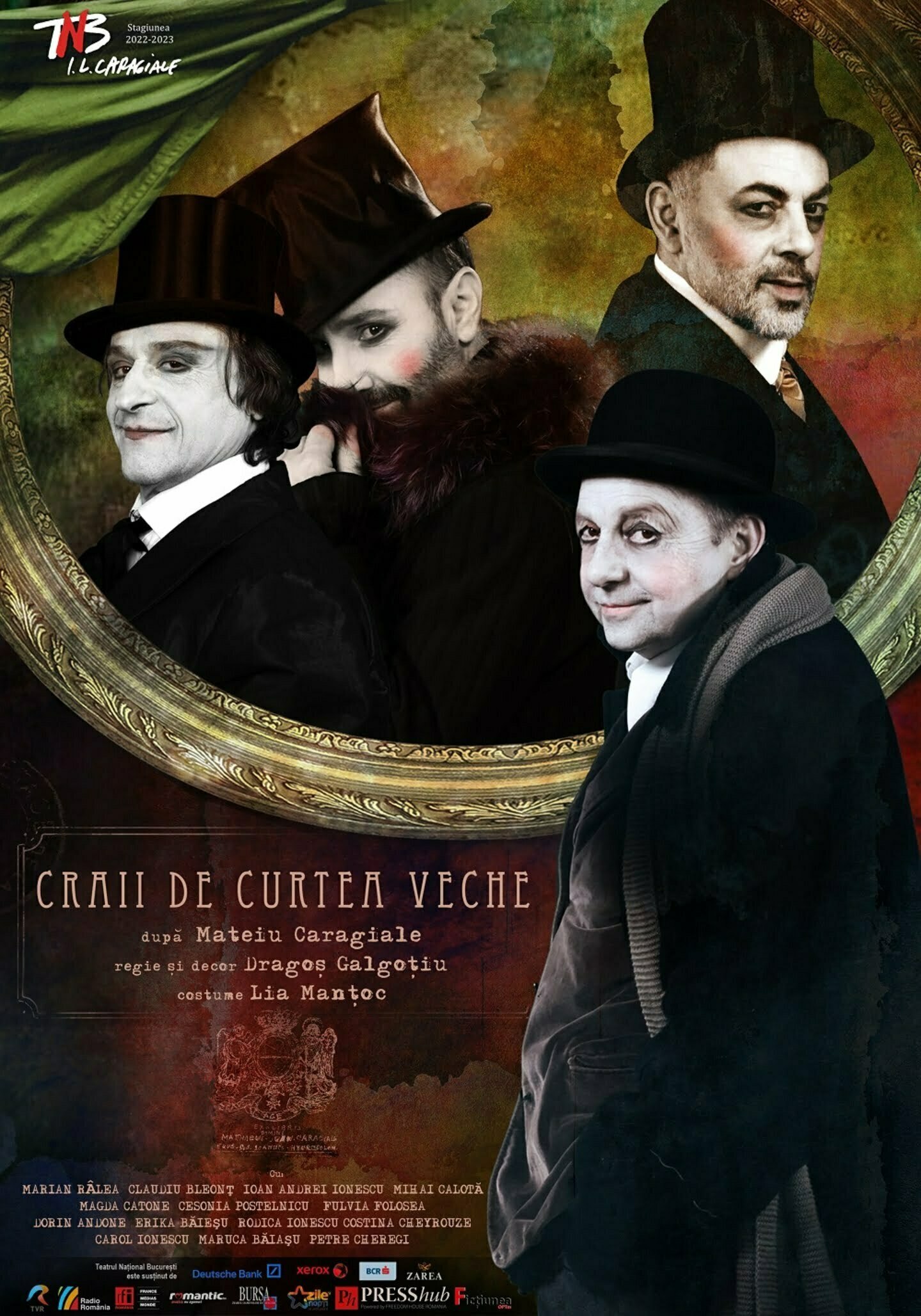 Craii de Curtea Veche, în curând la Teatrul Naţional