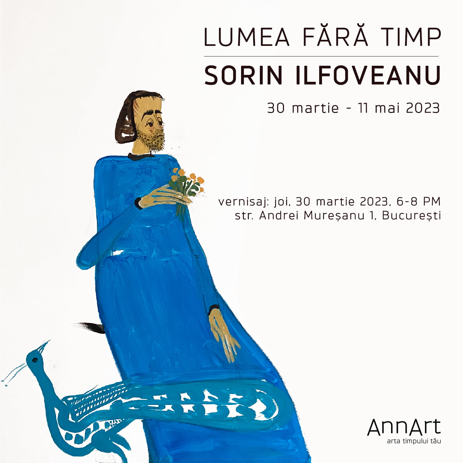 Sorin Ilfoveanu: vernisajul expoziției Lumea fără timp