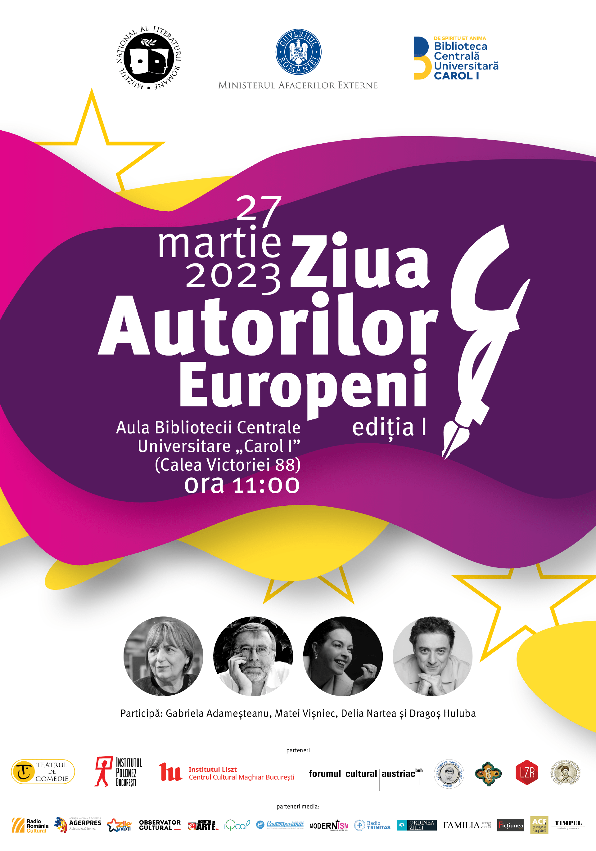 Ziua Autorilor Europeni, ediția I