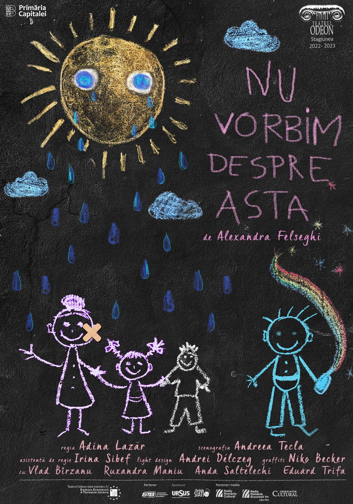 Premieră la teatrul ODEON: Nu vorbim despre asta