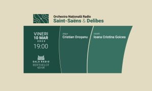 La doar 27 de ani, profesor la Viena, violonista Ioana Cristina Goicea este invitată la Sala Radio