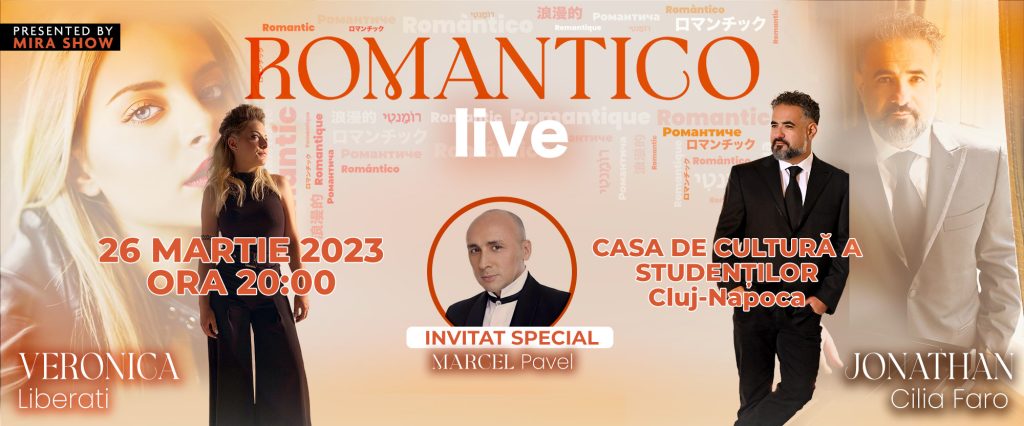 Marcel Pavel, invitat special la concertul Romantico de la Cluj-Napoca