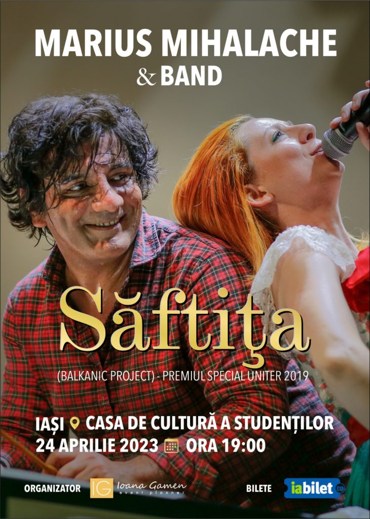 Marius Mihalache concert Iași