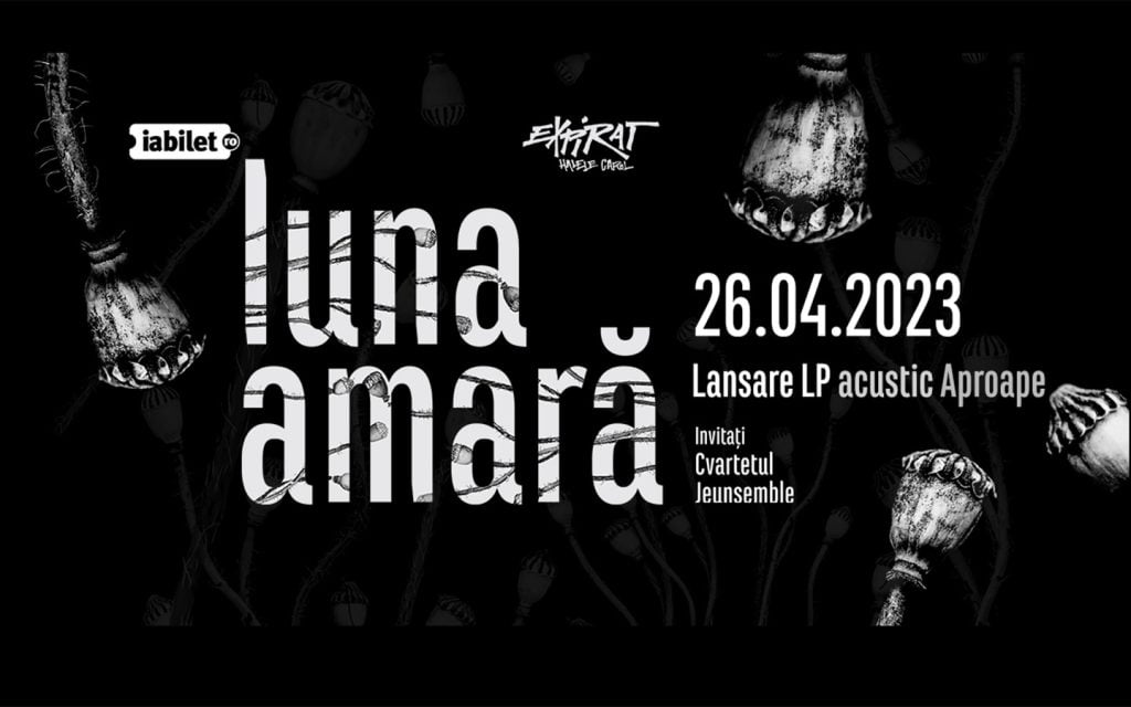 Luna Amară Acustic & Cvartet Jeunsemble • Lansare LP „Aproape”