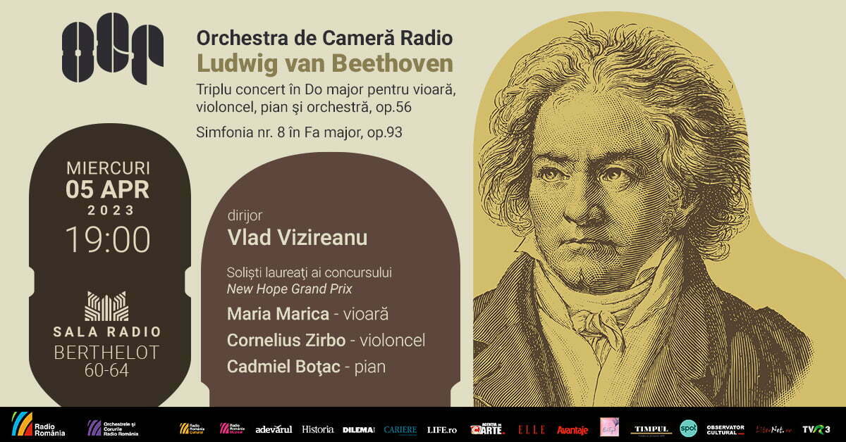 Triplul de Beethoven cu 3 muzicieni