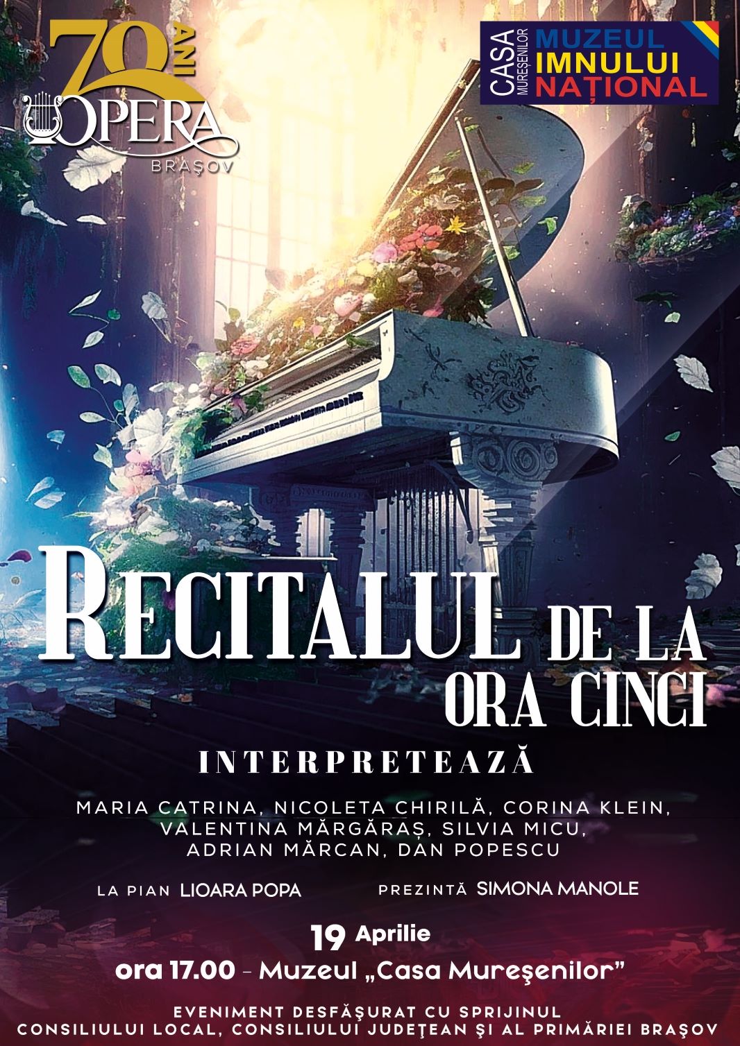 Recitalul de la ora cinci - Muzeul "Casa Mureșenilor"