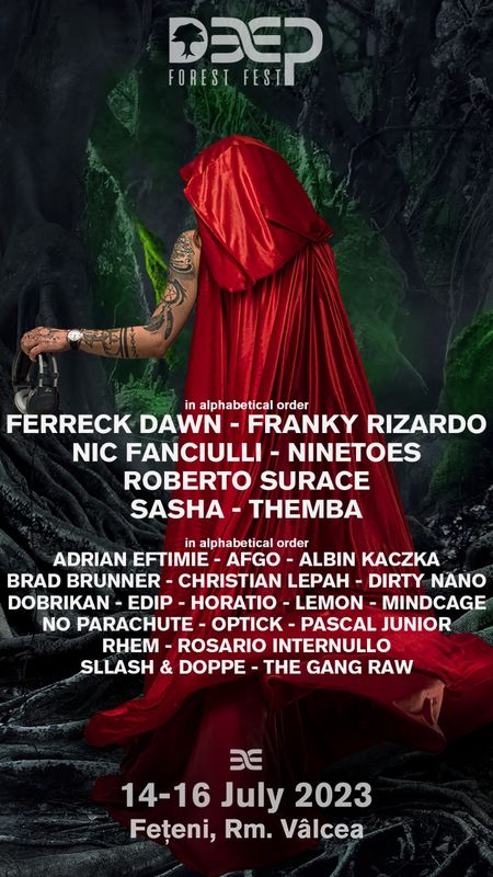 deep forest fest 2023 afis lineup