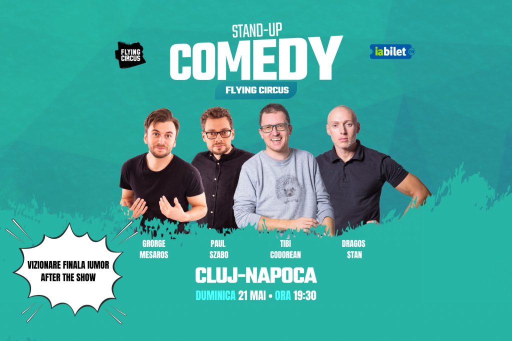 Stand-up Comedy | Vizionare Finala iUmor @ Flying Circus Cluj-Napoca