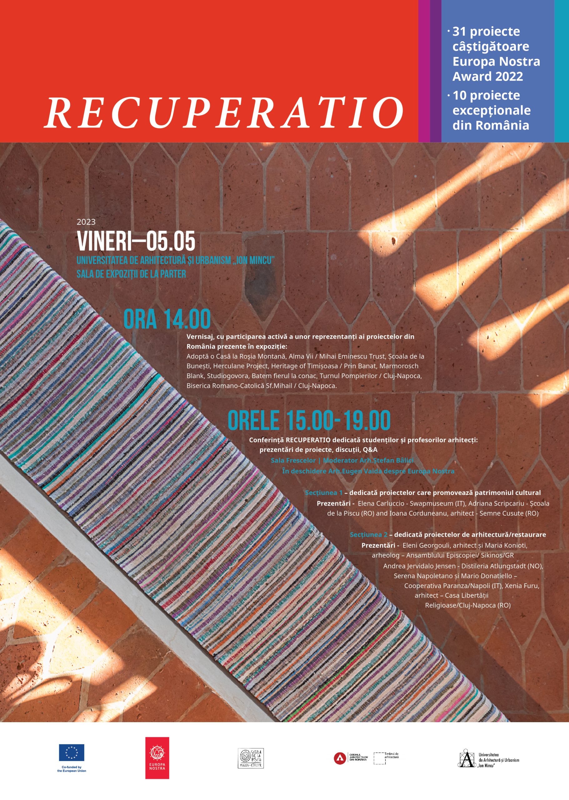 RECUPERATIO – Expoziție și conferință