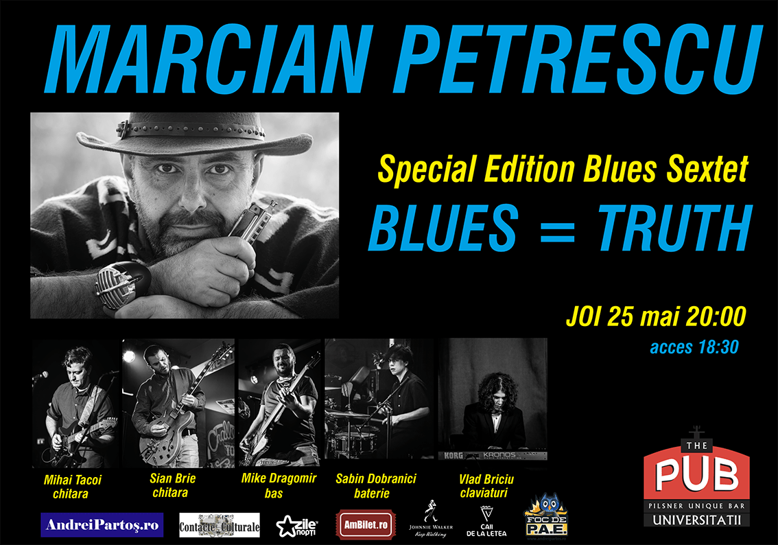 "Blues = Truth" | MARCIAN PETRESCU Live@The Pub