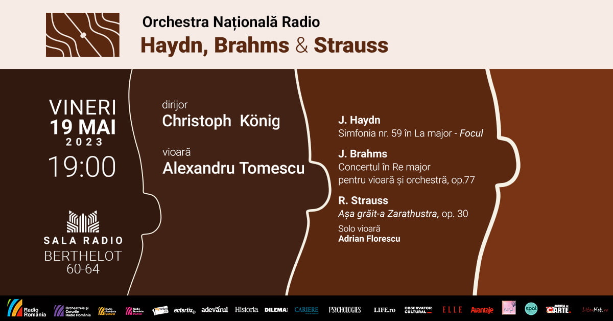 Alexandru Tomescu cântă Brahms la Sala Radio 