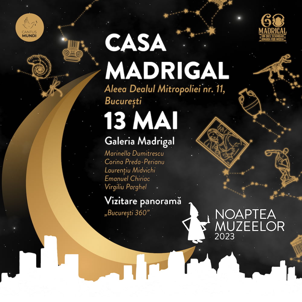 CASA MADRIGAL își deschide porțile de Noaptea Muzeelor 2023