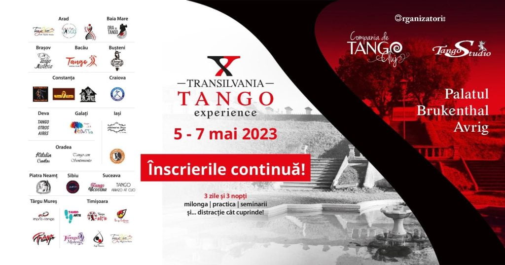 Petrece pe ritm de tango la Palatul Brukenthal din Avrig la Transilvania Tango Experience, ediția a VI-a