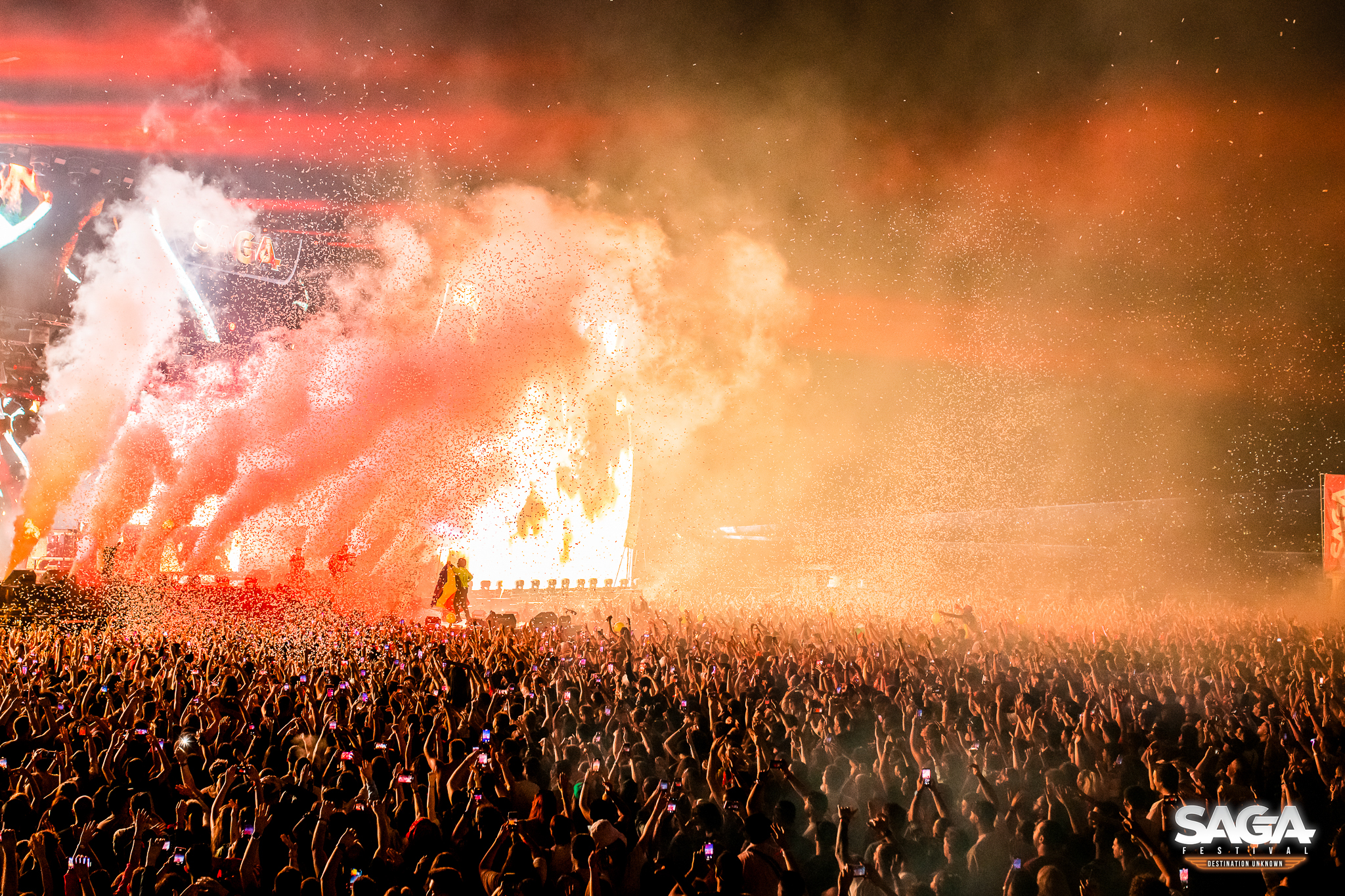 SAGA Festival, 3 zile pline de distracție la Romaero pentru cei peste 165 000 de oameni