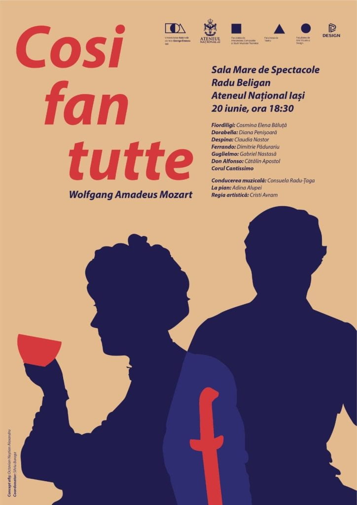 Cosi fan tutte - Universitatea Națională de Arte „George Enescu” Iași