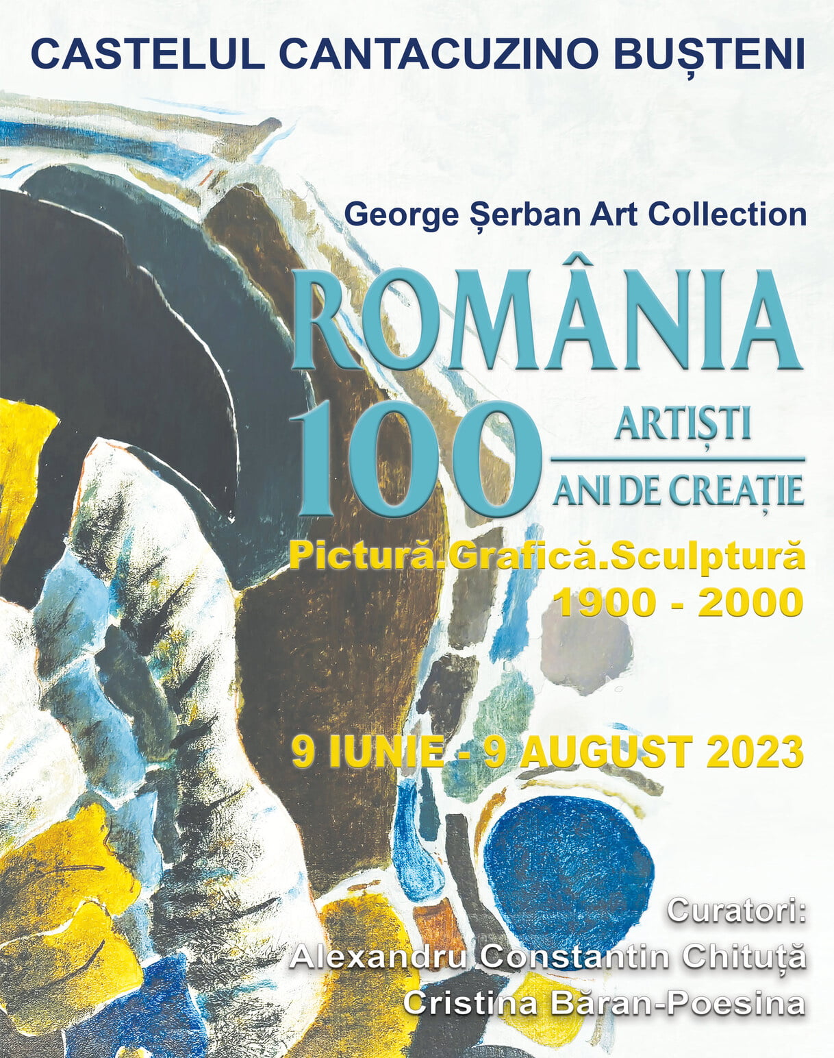 100 de artiști, 100 de ani de artă rom&acirc;nească, &icirc;ntr-un castel de peste 100 de ani