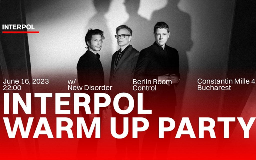 Interpol Warm Up Party w/ New Disorder