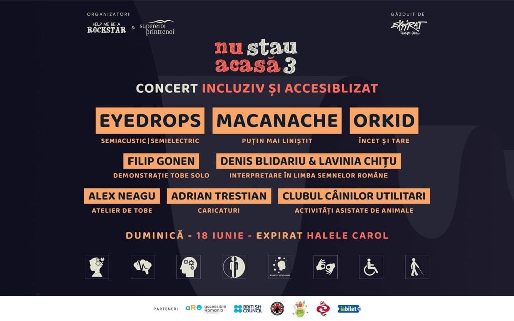 Nu stau acasă 3 (disability friendly event)