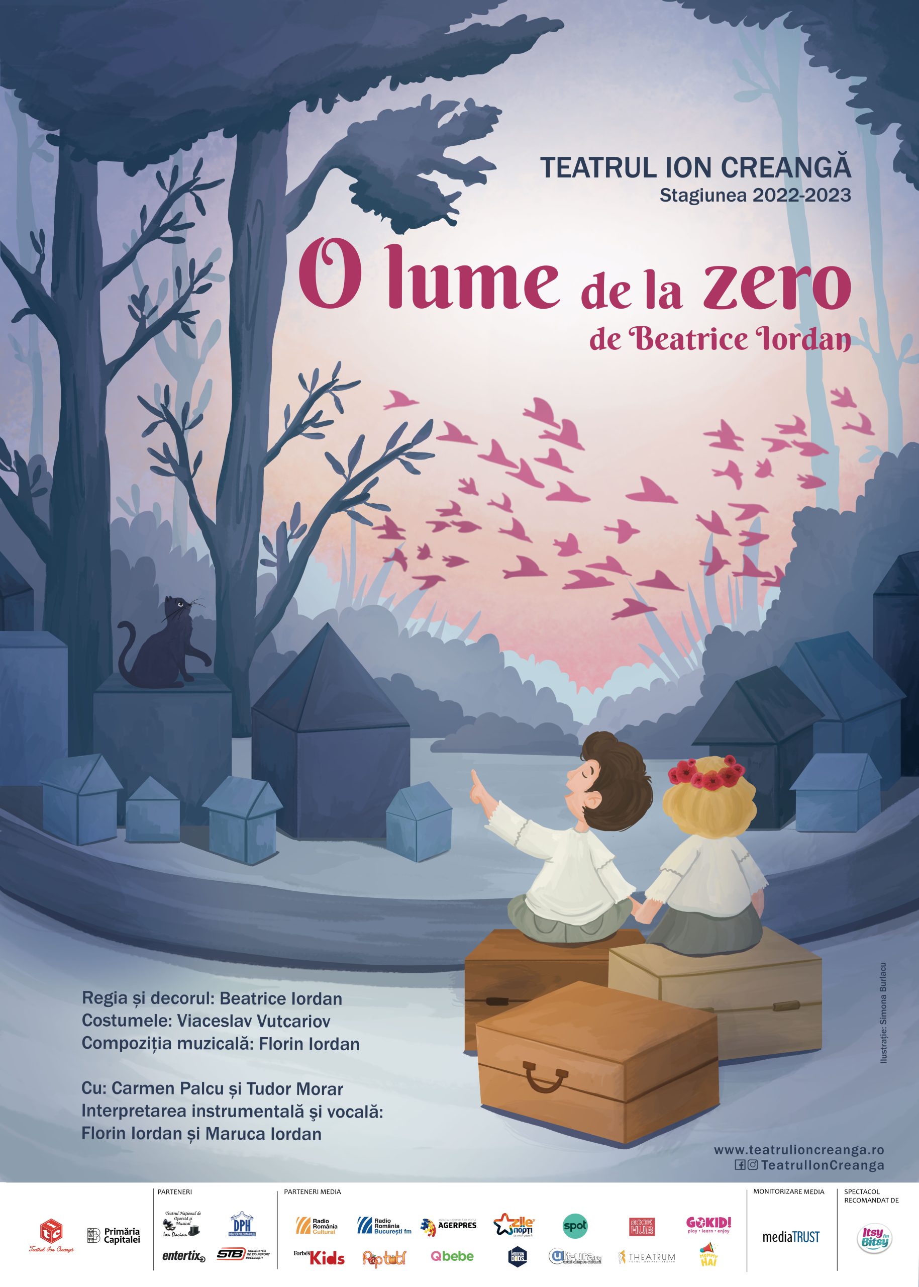 Construim împreună „O lume de la zero” la Teatrul Ion Creangă