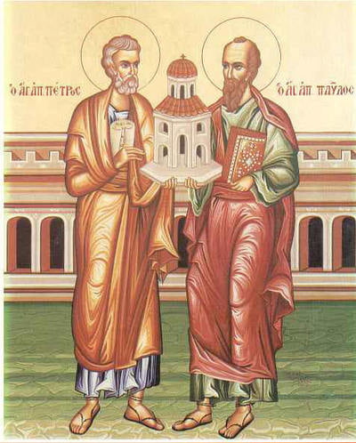 Sânpetru de Vară - Sfinții Apostoli Petru și Pavel