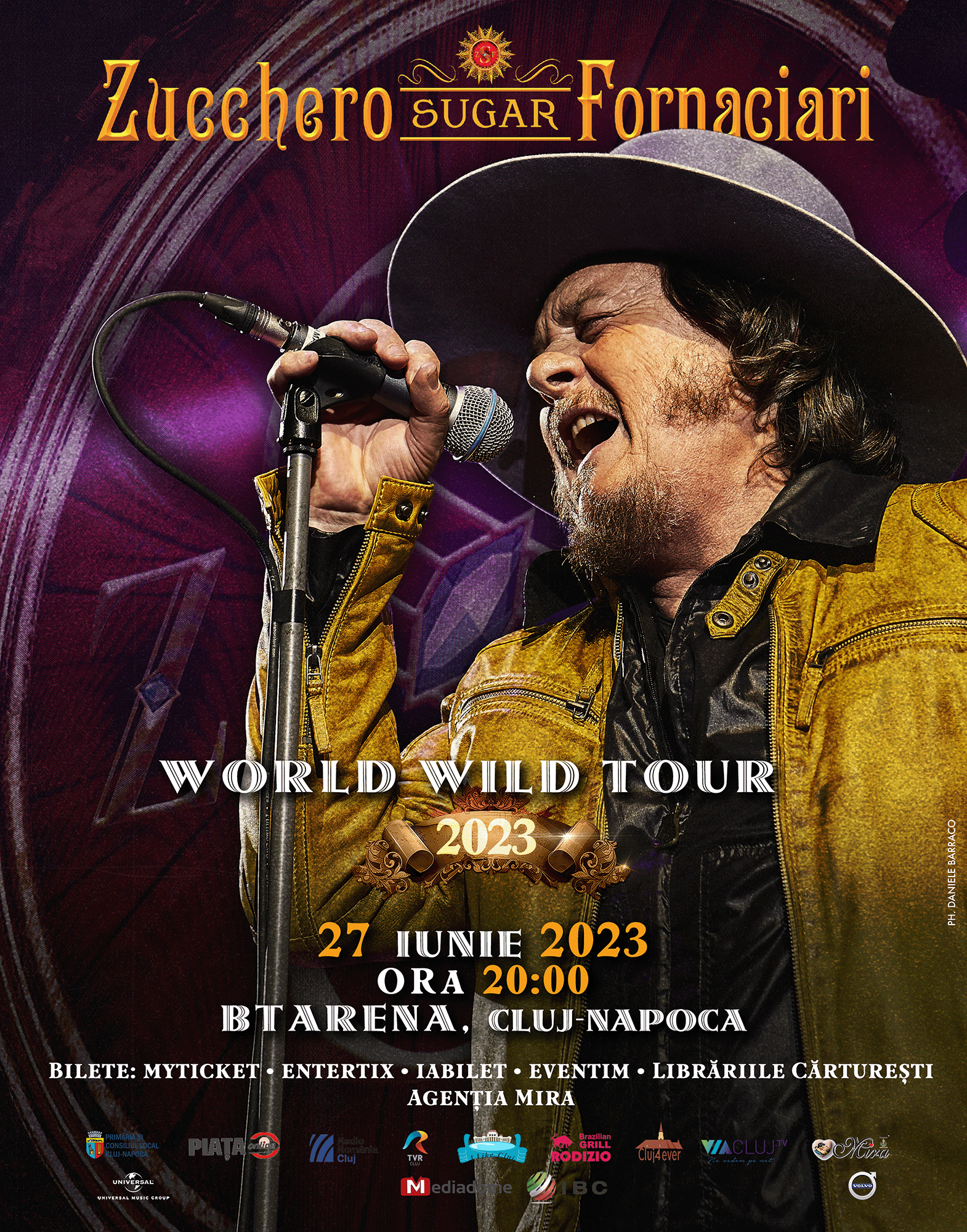 Super concert Zucchero la Cluj-Napoca