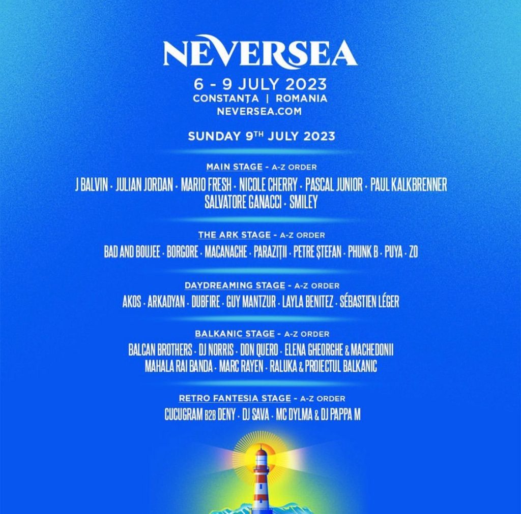neversea ziua 9 iulie