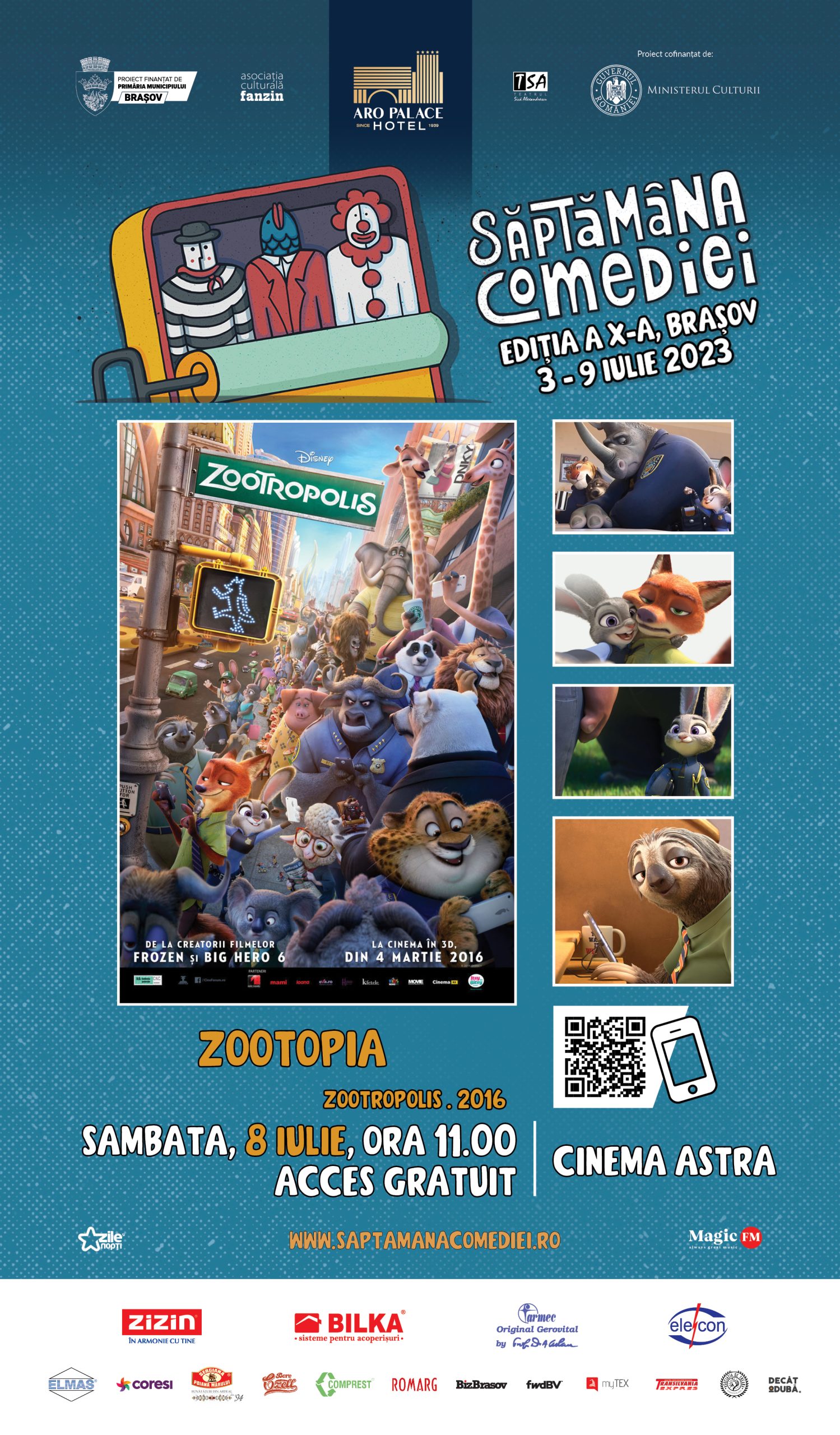 Filme la Săptămâna Comediei: Zootopia – Zootropolis (2016)