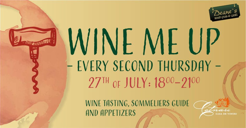 Wine Me Up @ Deane's Irish Pub