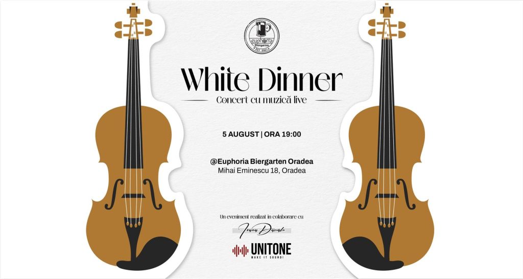 White Dinner@ Euphoria Biergarten Oradea