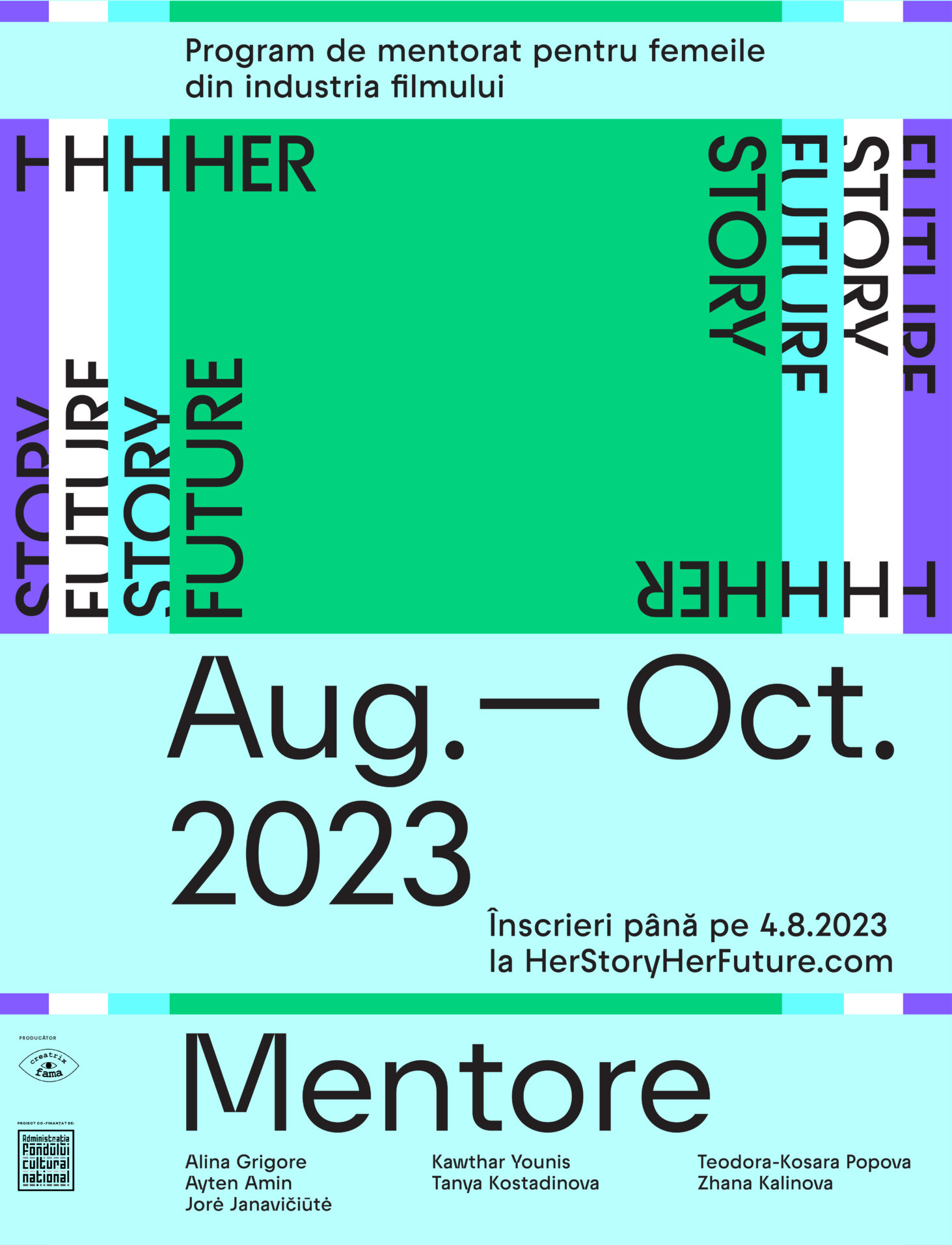 O oportunitate unică pentru tinerele profesioniste din Rom&acirc;nia - "Her Story, Her Future &ndash; Program de mentorat pentru femeile din industria filmului"