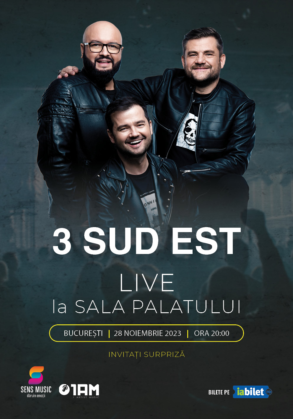 3Sud Est revine la Sala Palatului pe 28 noiembrie 2023