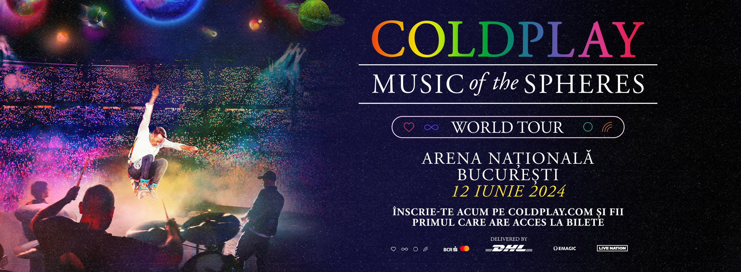 Coldplay, pentru prima dată &icirc;n concert &icirc;n Rom&acirc;nia