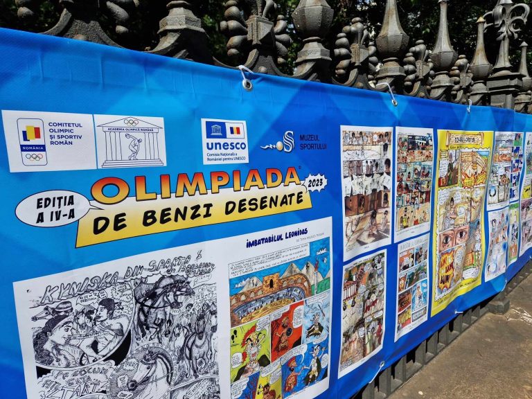 Expoziție outdoor - Olimpiada de benzi desenate, ediția a IV-a