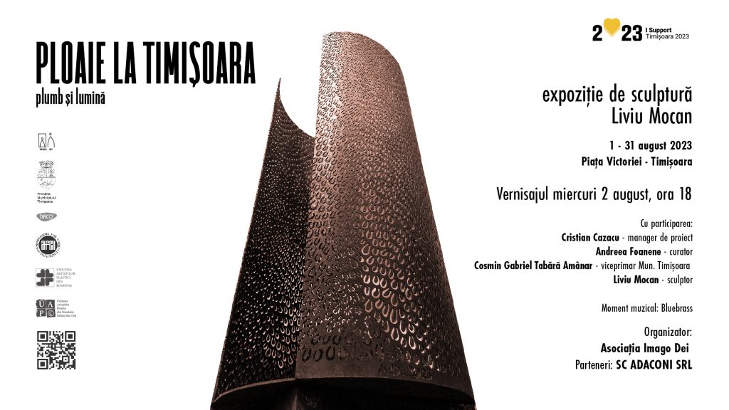 Vernisaj - Expoziție| „Ploaie la Timișoara - plumb și lumină” @ Piața Victoriei