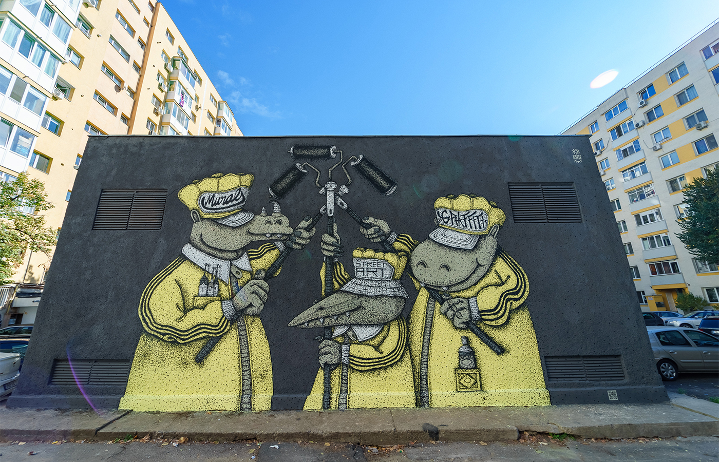 KSELE Outline Street art Festival, București 2022, foto credit Erik Zollner ksele