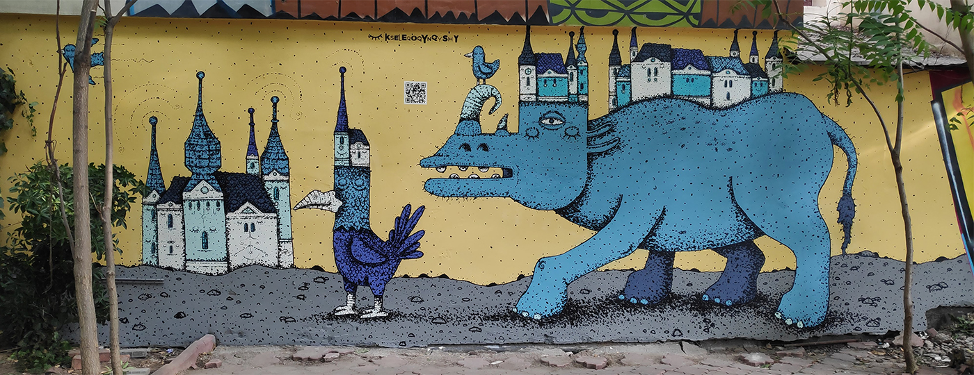 KSELE Mural Cooperativa, București 2022 ksele