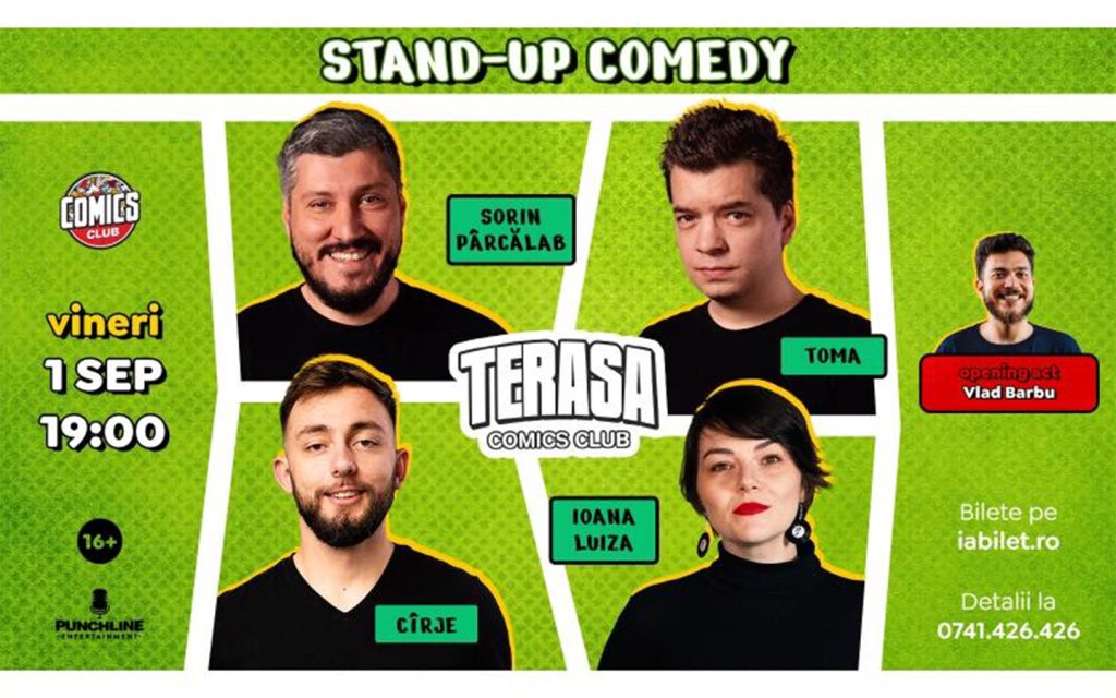 Stand-up comedy cu Toma, Sorin, Cîrje și Ioana Luiza