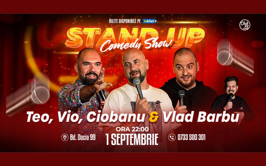 Teo, Vio, Andrei Ciobanu - Vlad Barbu | Stand Up Comedy