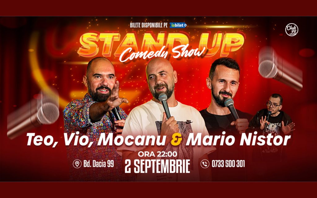Teo, Vio, Mocanu - Mario Nistor | Stand Up Comedy