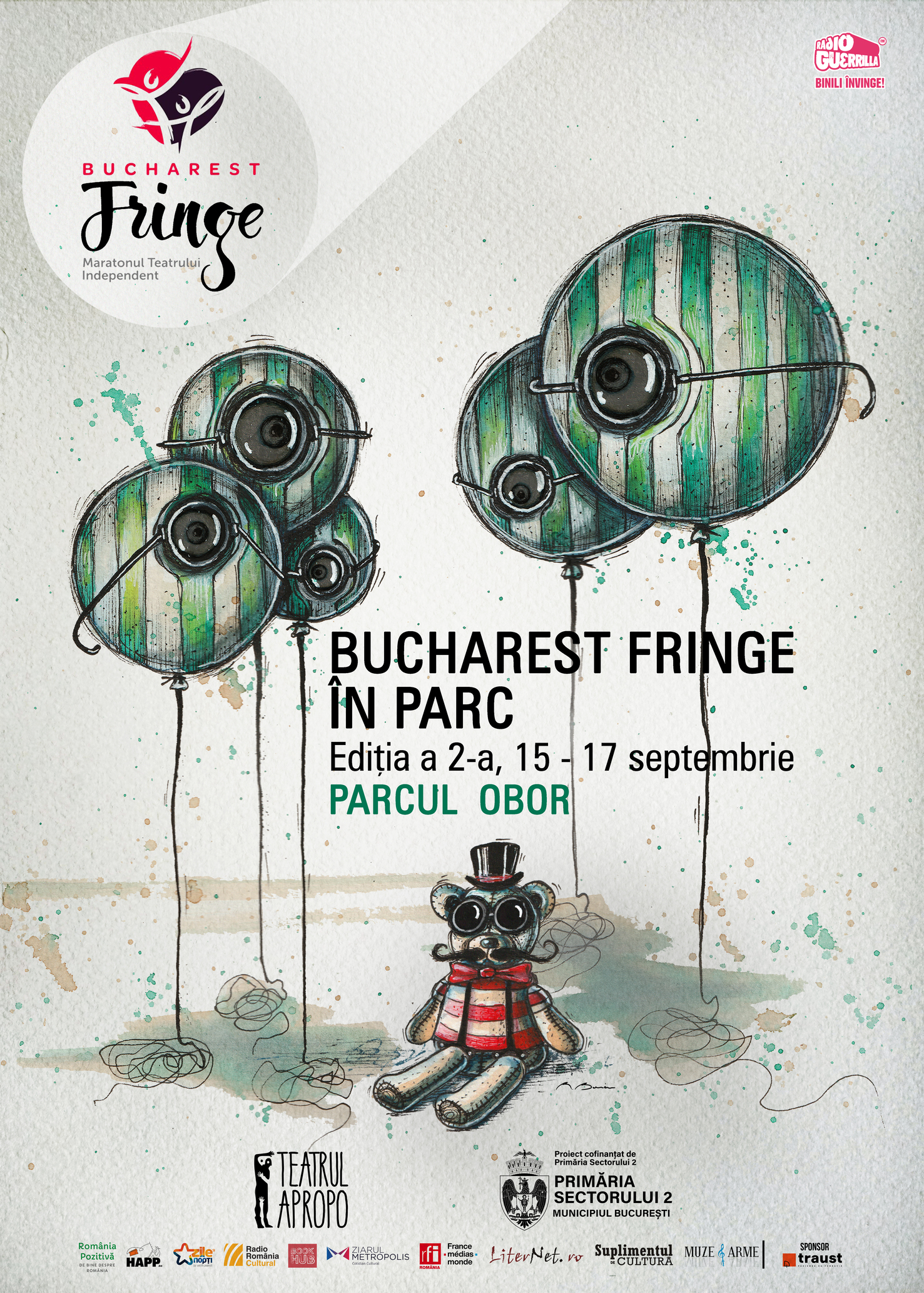 &Icirc;ncepe Festivalul Bucharest Fringe - Maraton de teatru independent fresh și inovator, la București!