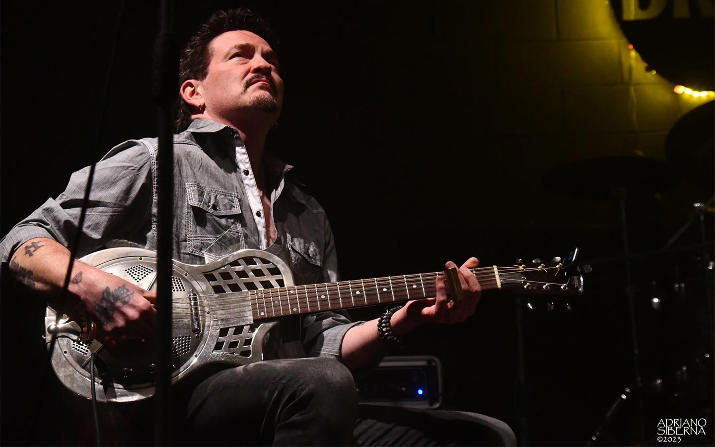 Mike Zito @ Druso, Bergamo, 2023 (foto: Adriano Siberna; sursa: Mike Zito FB)