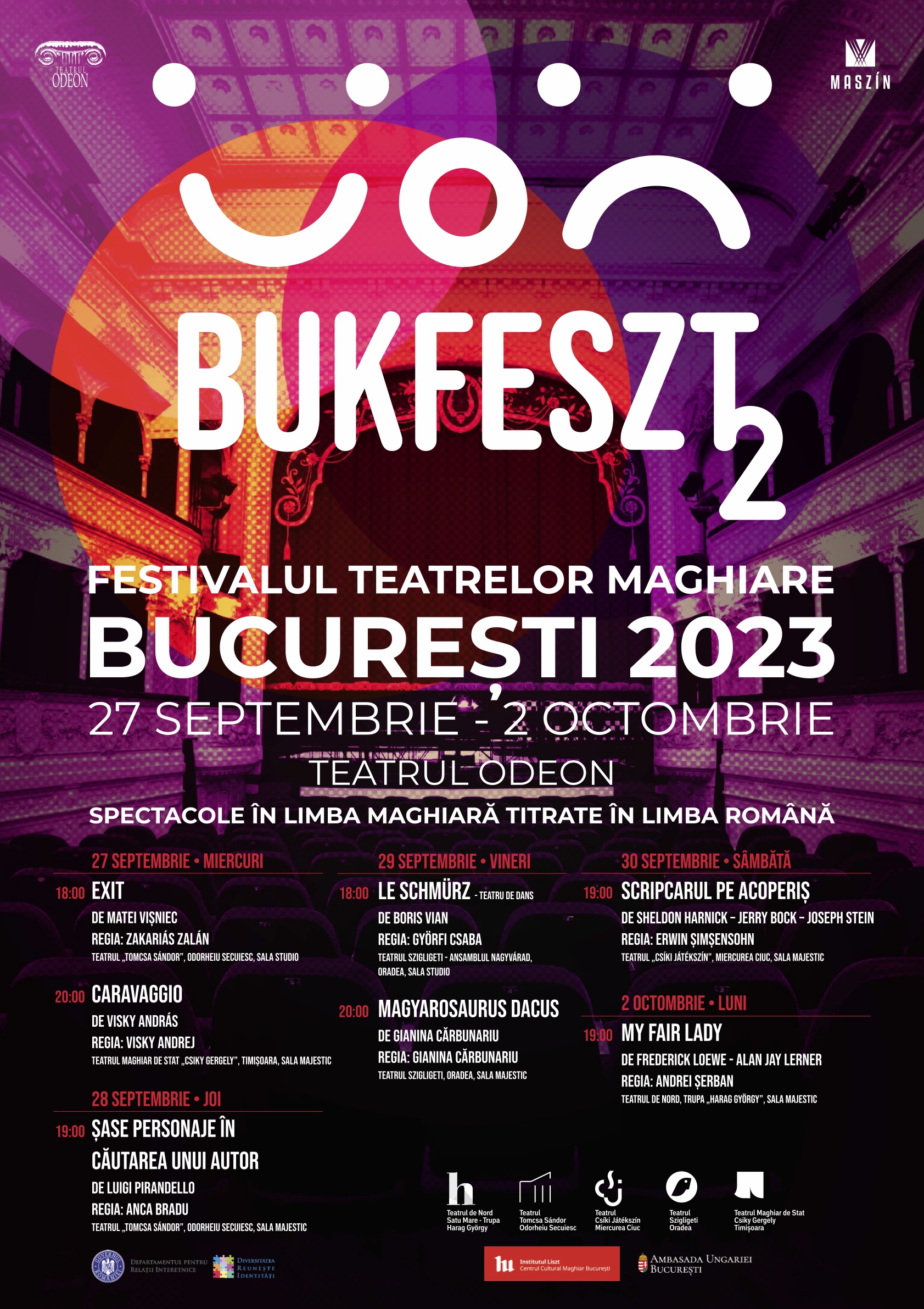 A doua ediție a Festivalului Teatrelor Maghiare, BukFeszt 2 @ODEON