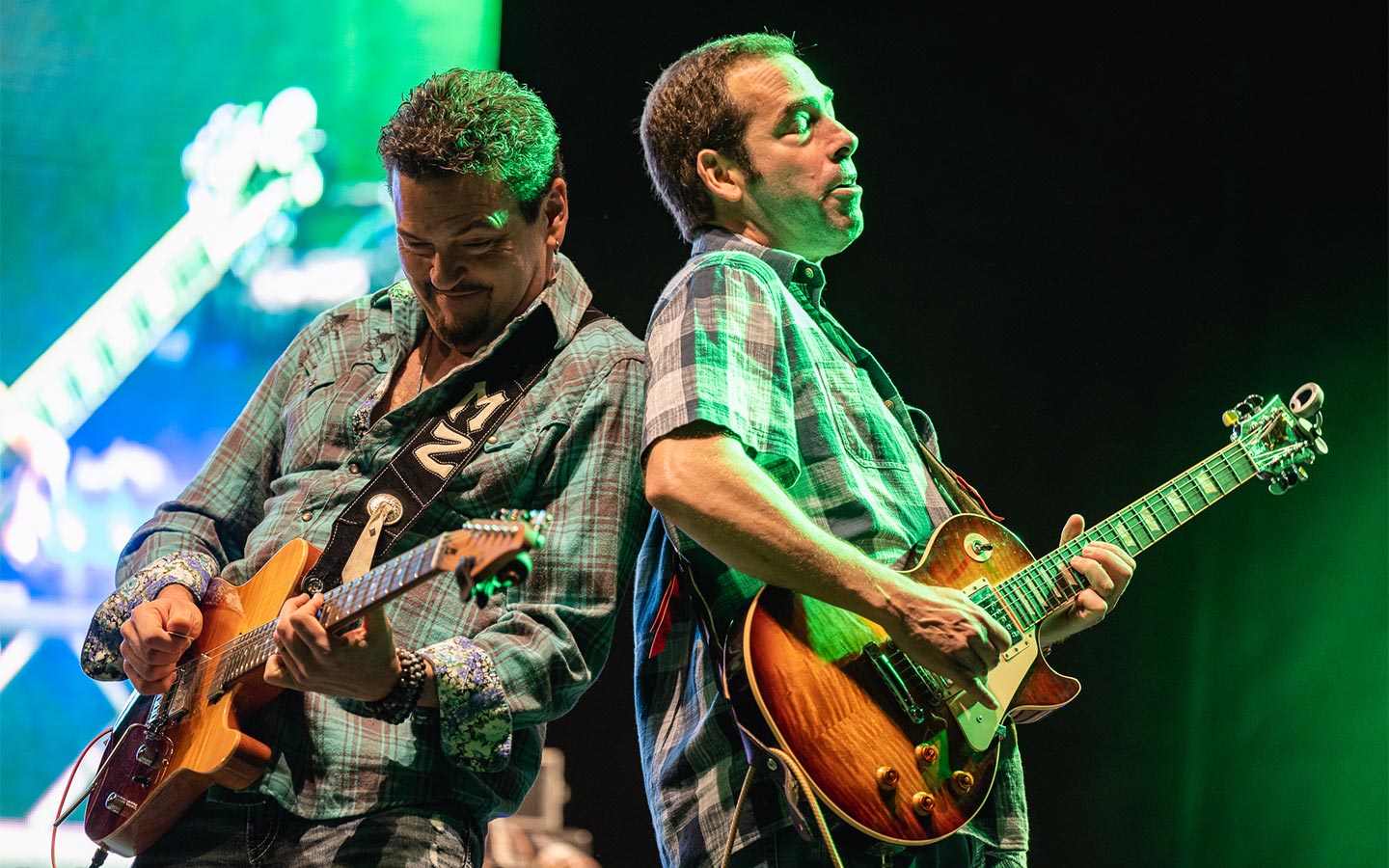 Mike Zito & Albert Castiglia @ Dichis’n’Blues, Tulcea, 2022 (foto: Dana Bruma)