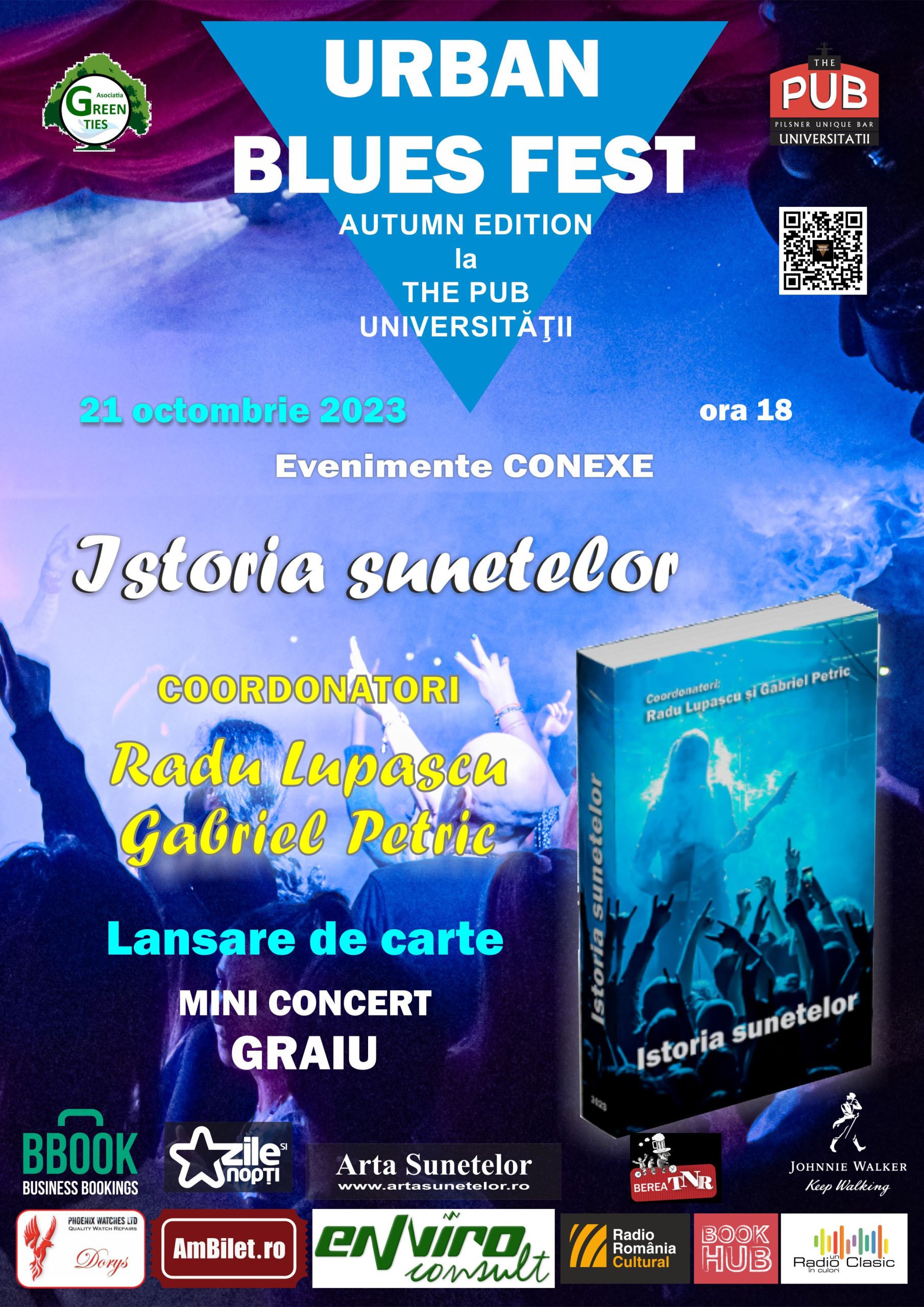 Lansarea antologiei &ldquo;ISTORIA SUNETELOR&rdquo; la Urban Blues Fest