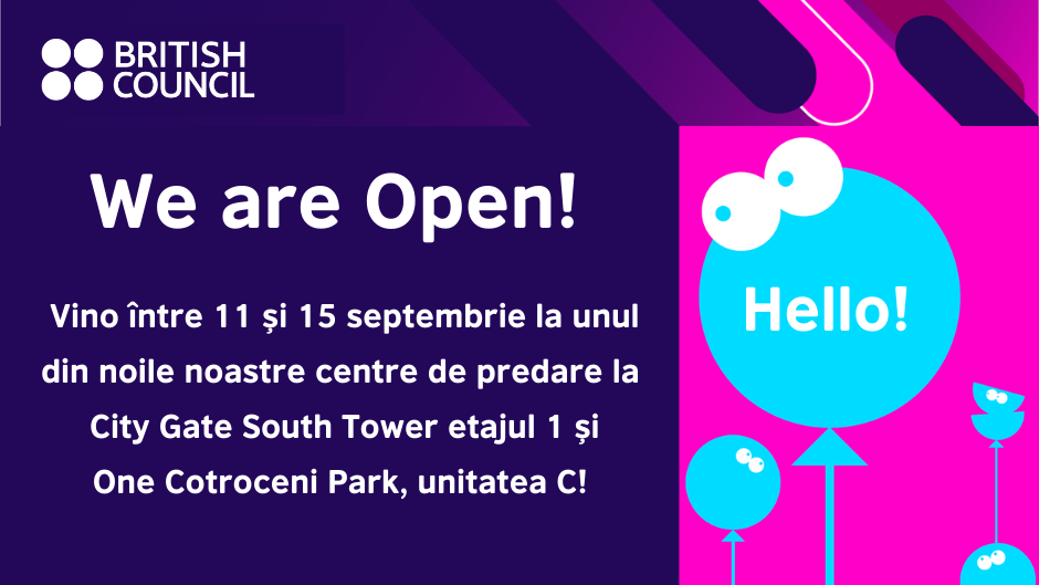 British Council oferă activități și materiale gratuite pentru &icirc;nvățarea limbii engleze