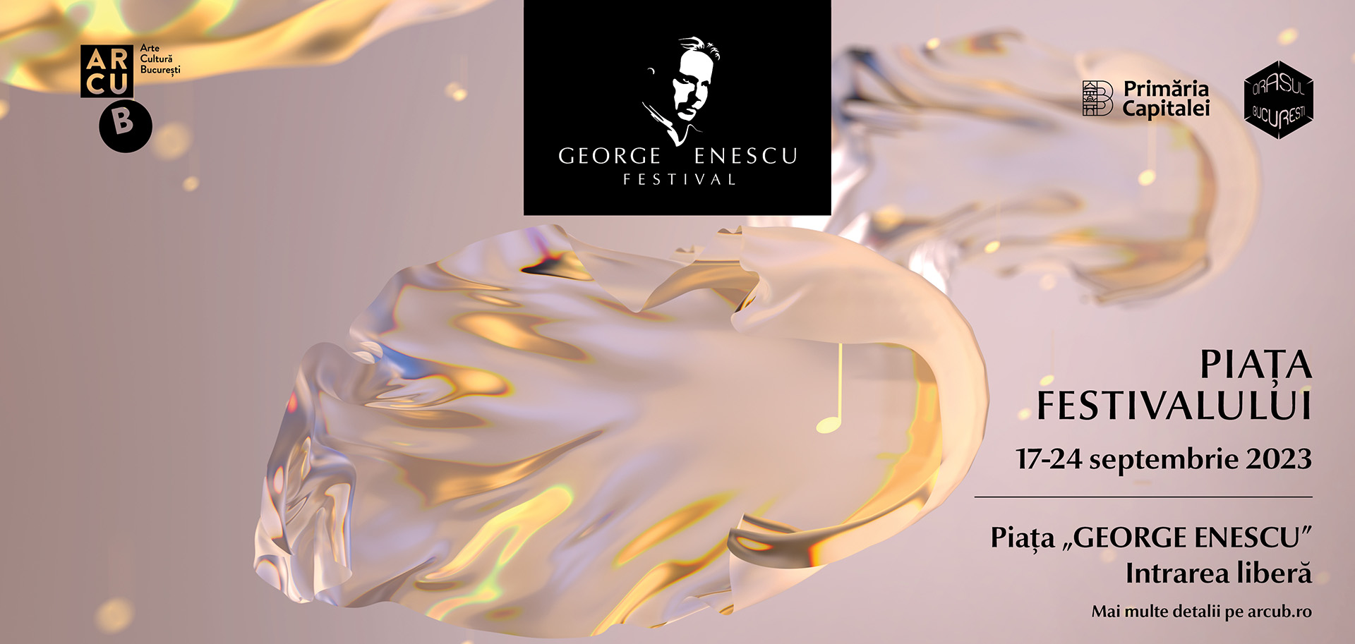 Începe Piața Festivalului Internațional George Enescu! Concerte gratuite, în aer liber, în Piața George Enescu din București