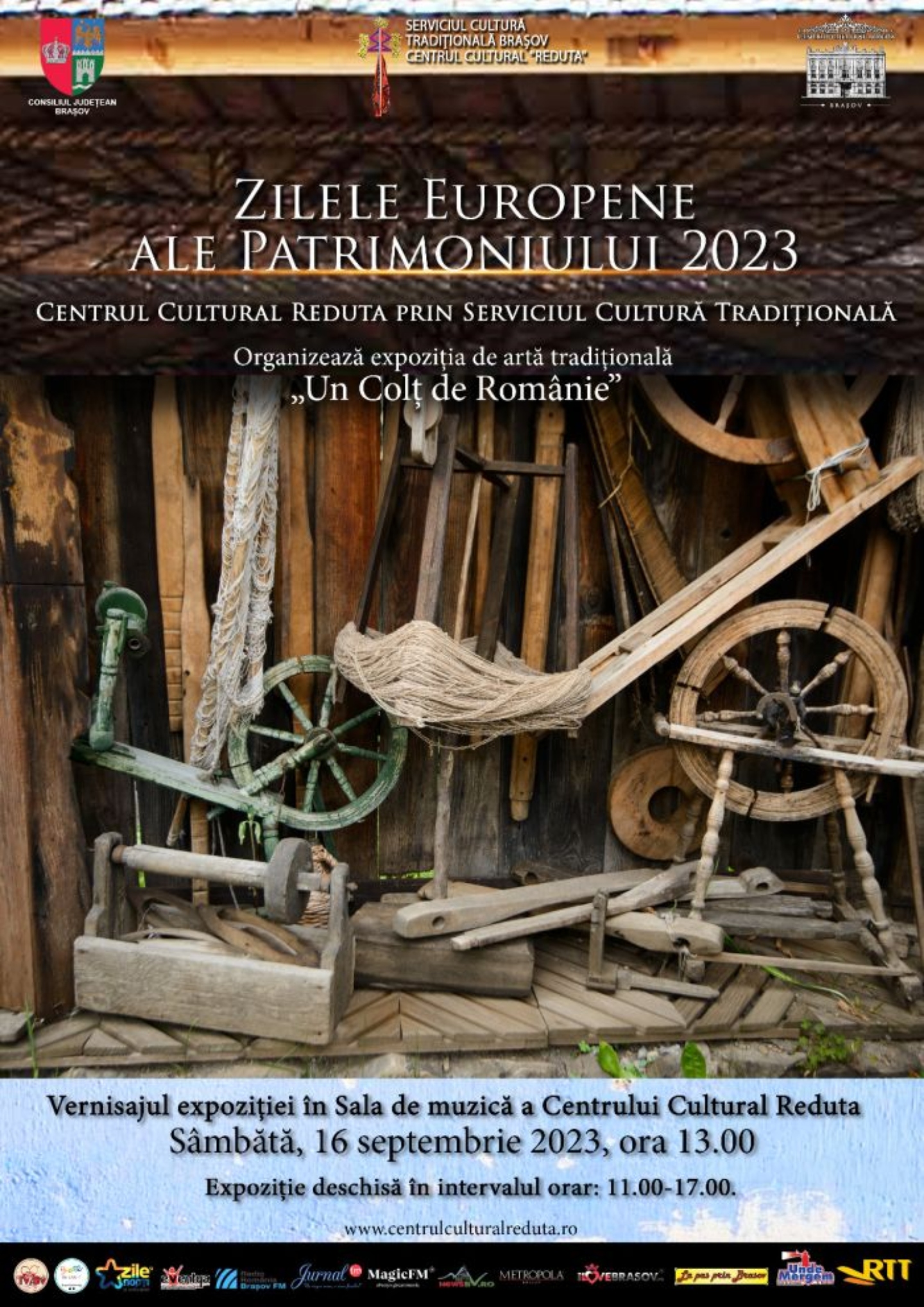 Expoziția &bdquo;Un colț de Rom&acirc;nie&rdquo; &icirc;n cadrul Zilelor Europene ale Patrimoniului, ediția XXX