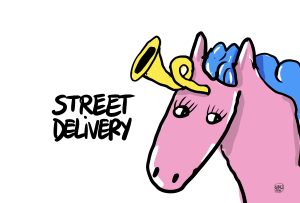Street Delivery București - Shared spaces